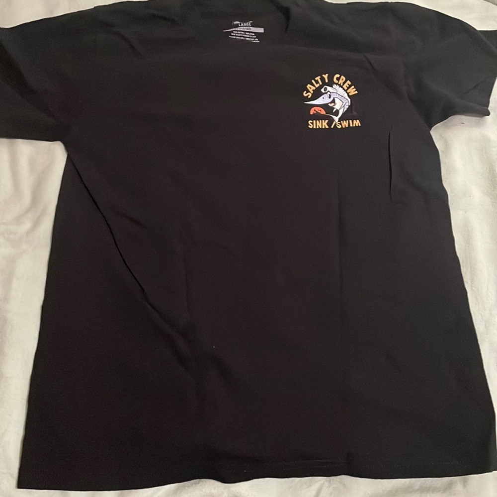 Brand new never worn. Name brand Salty Crew. Black mens large